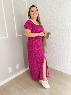 Vestido Viscolinho Nanda Plus Size - loja online