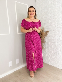 Vestido Viscolinho Nanda Plus Size