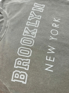 T-Shirt Estonada Brooklin New York 100% algodão