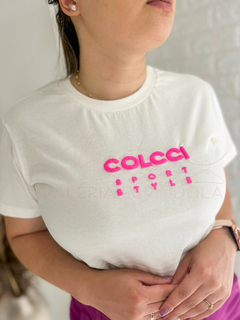 T-Shirt Colcci Sport Style - 100% algodão