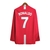 camisa-manchester united-red devils-vermelha-2007-2008-2009-07-08-09-cristiano ronaldo-cr7-goat-7-patch-campeão-champions league-personalizada-personalização-personalizar