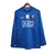 camisa-manchester united-red devils-azul-2008-2009-08-09-cristiano ronaldo-cr7-goat-7-patch-campeão-champions league-persnalizada-personalização-personalizar-manga longa