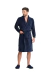 Robe Masculino manga longa e cinto Azul Marinho - LÍDIA LAVÍNIA BOUTIQUE