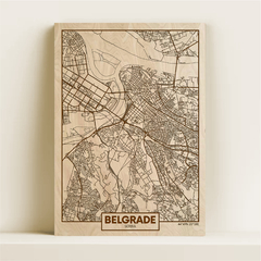 MAPA MULTILAMINADO GUATAMBU - BELGRADE