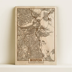 MAPA MULTILAMINADO GUATAMBU - BOSTON