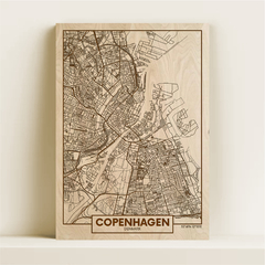 MAPA MULTILAMINADO GUATAMBU - COPENHAGEN