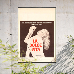 POSTER ''LA DOLCE VITA'' - comprar online
