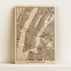 MAPA MULTILAMINADO GUATAMBU - NEW YORK