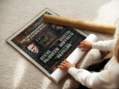 POSTER ''PAPILLON OP 2'' en internet
