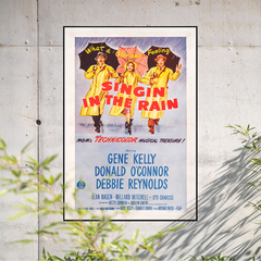 POSTER ''SINGING IN THE RAIN'' - comprar online