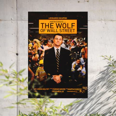 POSTER ''THE WOLF OF WALL STREET'' - comprar online