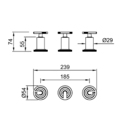 Pulse bidet cr 70-175 - Sanicentro