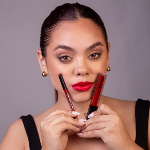 LIP COMBO ROJO: MILANO + U ROCK - comprar online