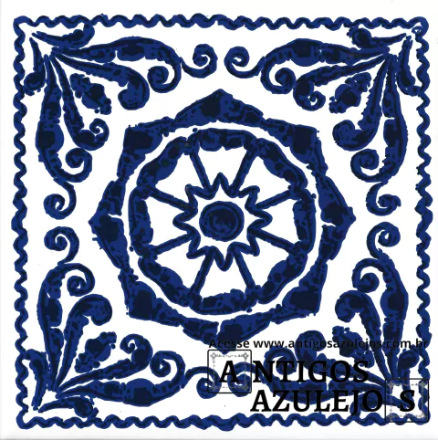 Azulejo Português - Colonial 15,4x15,4 Ref : AC10