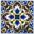 Azulejo Português - Colonial 15,4x15,4 Ref : AC05