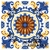 Azulejo Português - Colonial 15,4x15,4 Ref : AC19