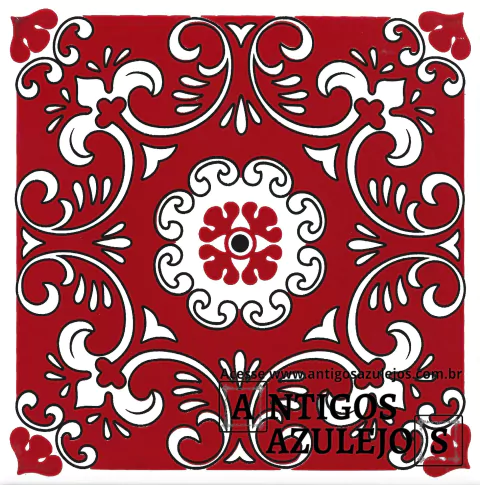 Azulejo Português - Colonial 15,4x15,4 Ref : AC27