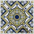 Azulejo Português - Colonial 15,4x15,4 Ref : AC61