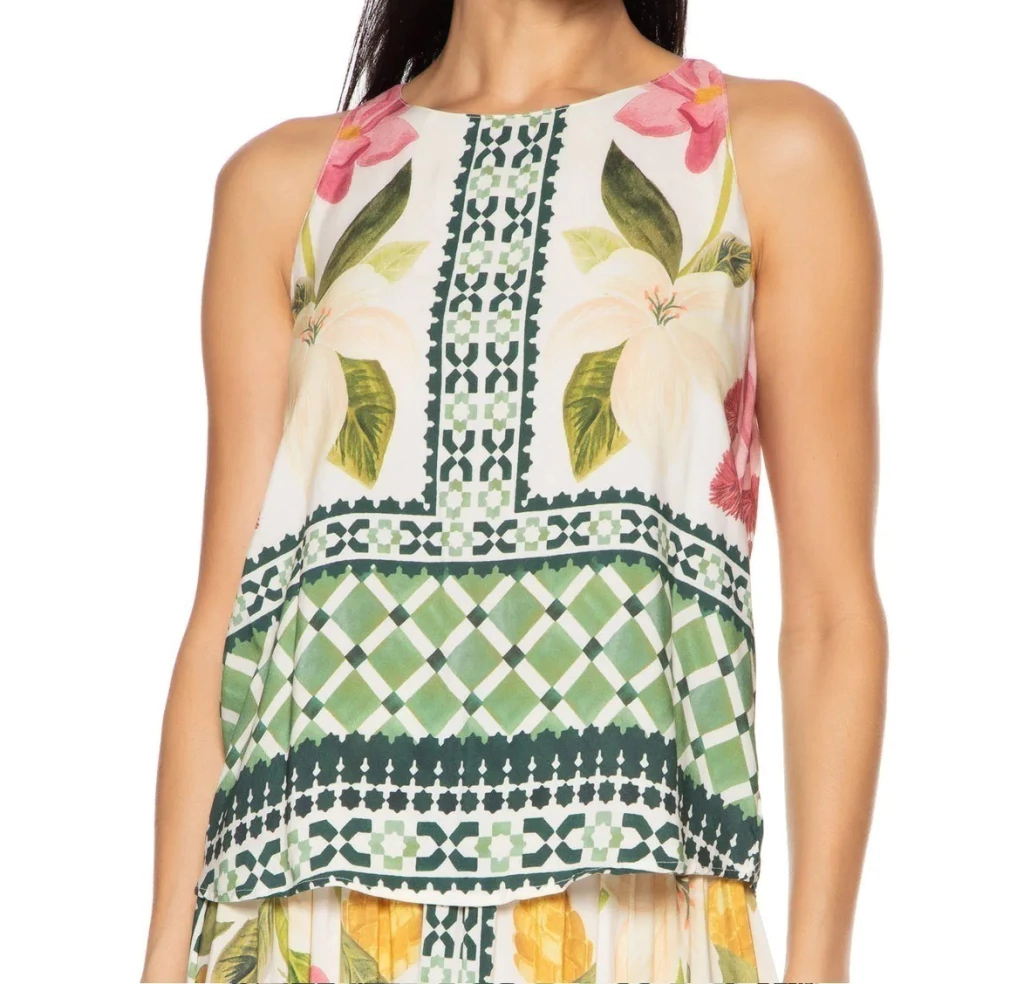 REGATA LENCO ESTAMP FLORAL FARM 325776 PP