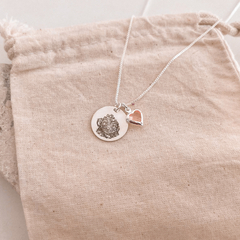 Colar Personalizado Foto Redondo