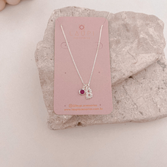 Colar Letra Inicial Cravejada - comprar online