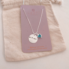 Colar Personalizado Manuscrito Redondo