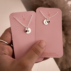 Kit colares Sol e Lua