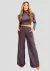 Calça Pantalona Lurex