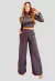 Calça Pantalona Lurex - comprar online