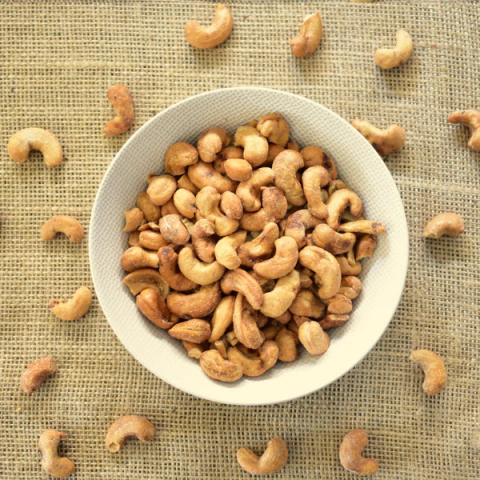 Castañas de Cajú Tostadas Saladas
