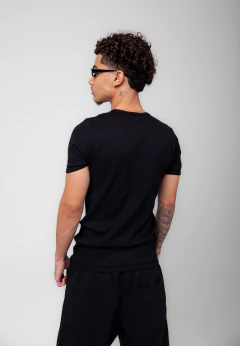 Camiseta Justa Americana Canelada Gringa Masculina na internet