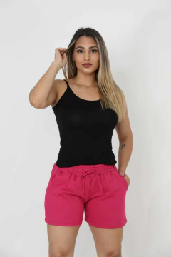 Apenas Atacado - Short Feminino Em Moletinho Com Bolso - comprar online