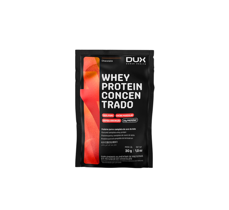 WHEY PROTEIN CONCENTRADO (SACHÊ 30G) - DUX NUTRITION