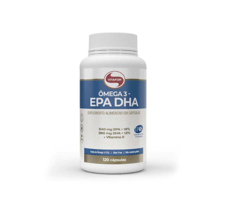 ÔMEGA 3 EPA E DHA 1G (120 CAPS) - VITAFOR