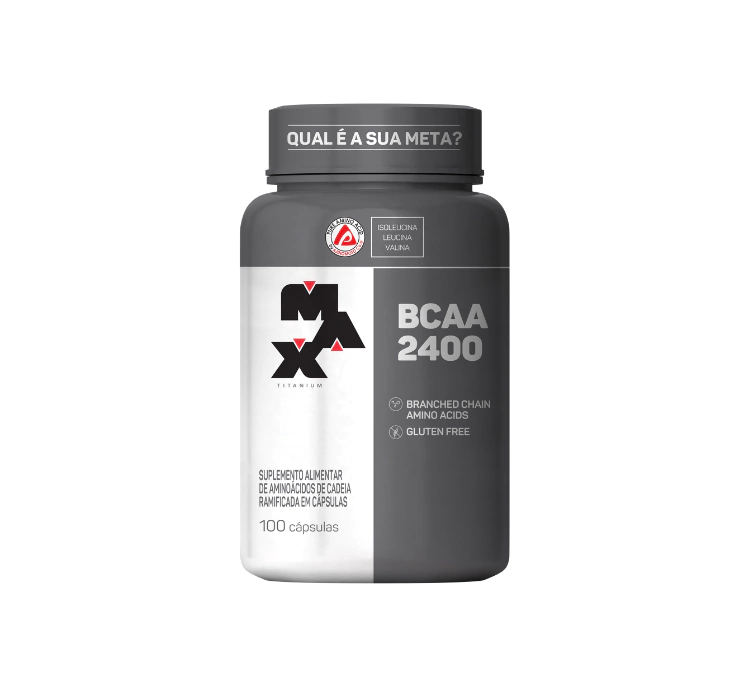 BCAA 2400 (100 CAPS) - MAX TITANIUM