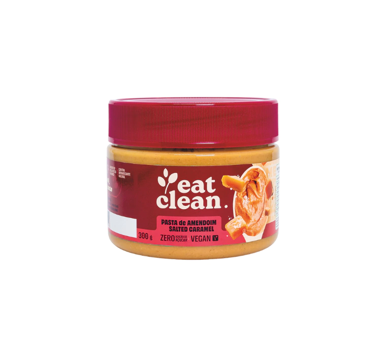 PASTA DE AMENDOIM SALTED CARAMEL (300G) - EAT CLEAN