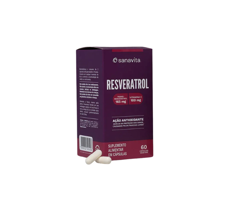 RESVERATROL (60 CAPS) - SANAVITA