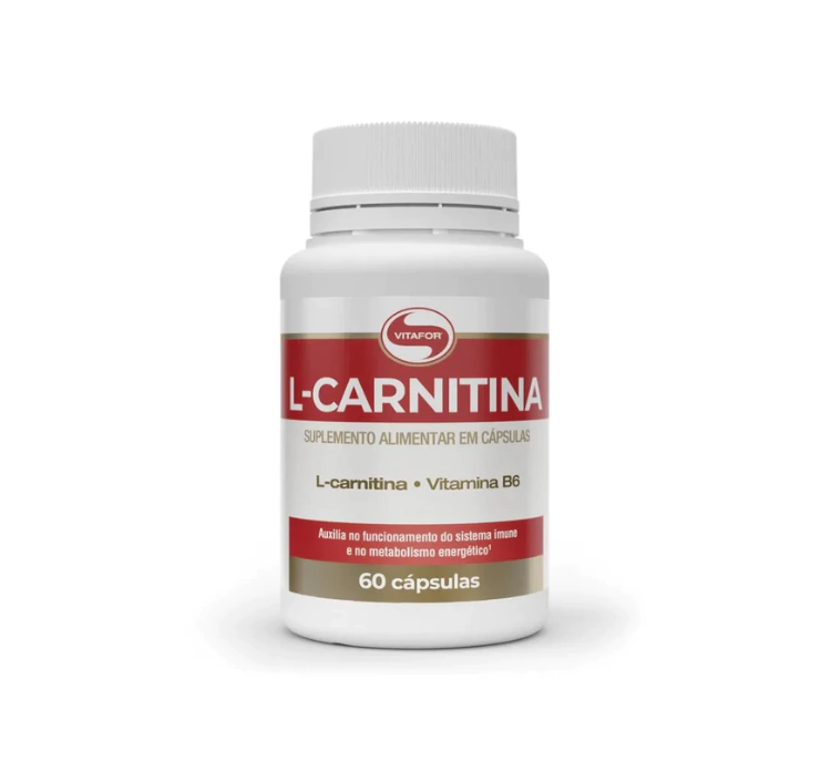 L-CARNITINA 530MG (60 CAPS) - VITAFOR