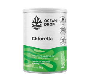 CHLORELLA (240 TABLETS 400MG) - OCEAN DROP