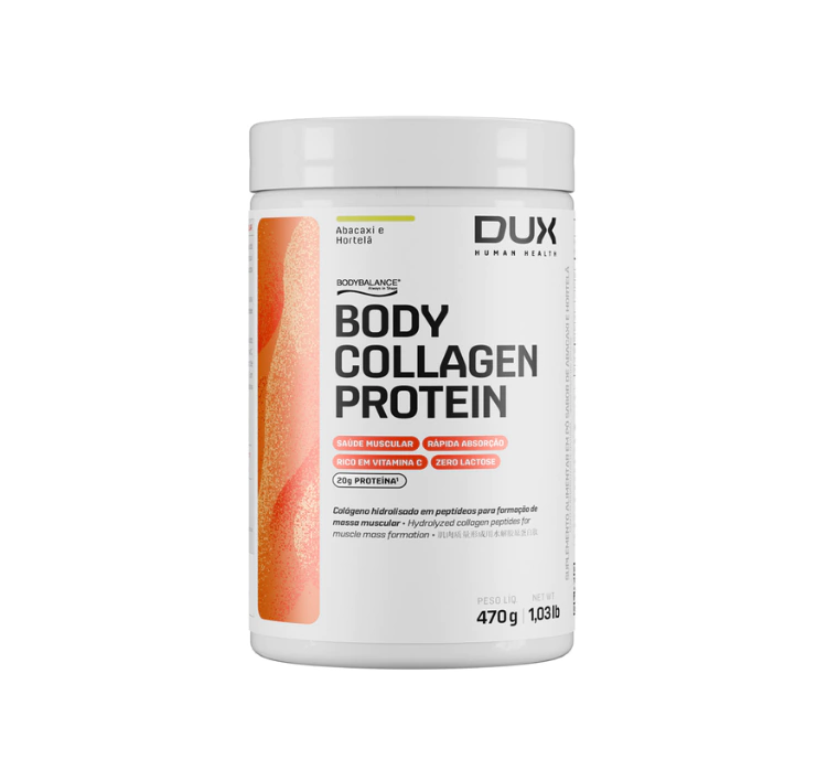 BODY COLLAGEN ABACAXI E HORTELÃ (470G) - DUX NUTRITION