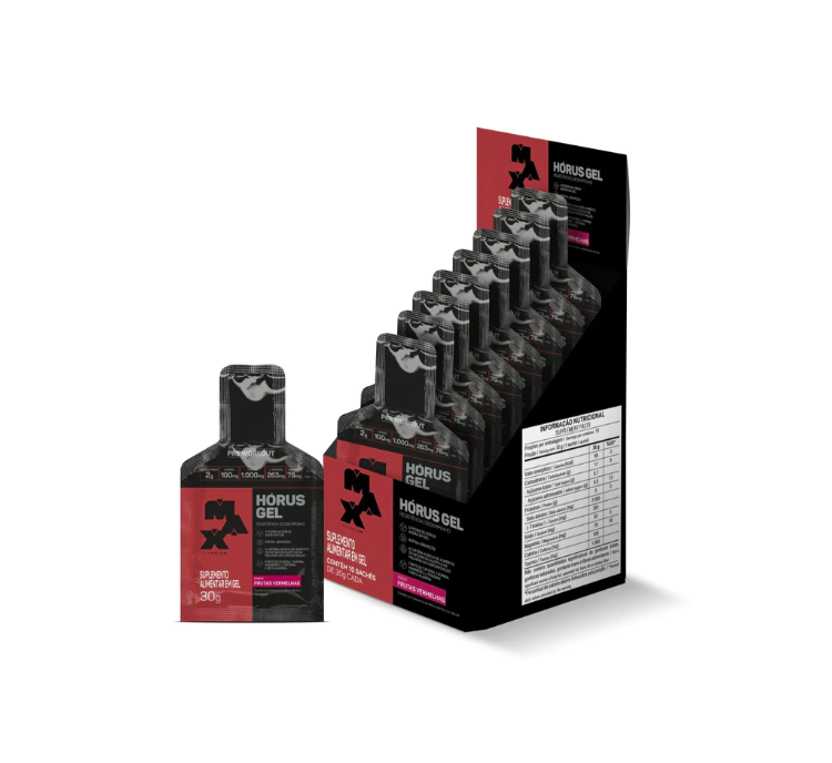 HÓRUS GEL (CAIXA COM 10 SACHÊS 30G) - MAX TITANIUM