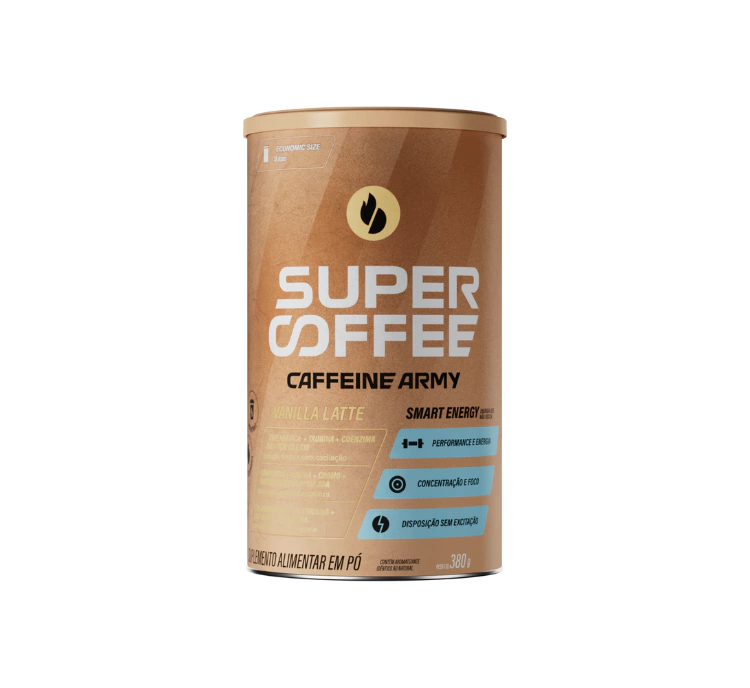 SUPER COFFEE VANILLA LATTE (380G) - CAFFEINE ARMY
