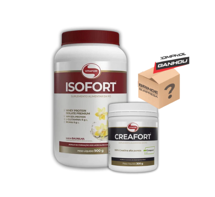 COMBO: 1 CREAFORT 300G + 1 ISOFORT 900G - VITAFOR