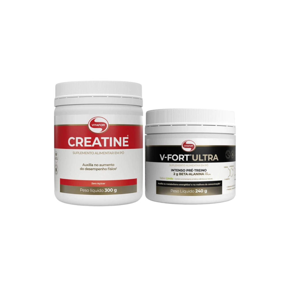 CREATINA 300G + V-FORT ULTRA 240G VITAFOR