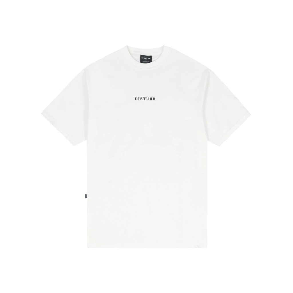 Camiseta Disturb OG Logo - Off White