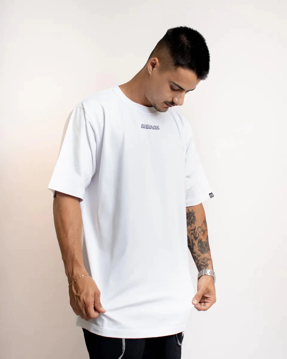 Camiseta Hybe Star - Branca