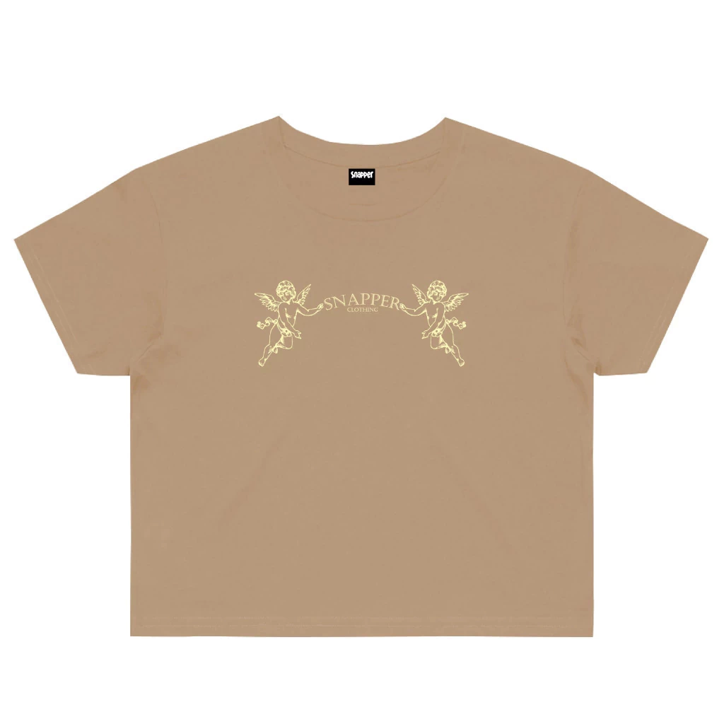 Cropped Snapper Angels - Bege