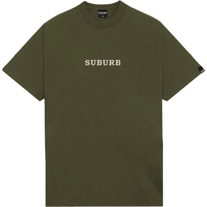 Camiseta Suburb Embroidery - Verde