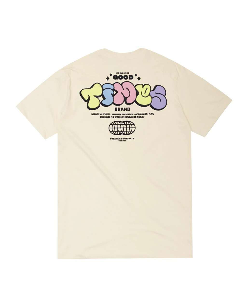 Camiseta Good Times Worldwide - Areia