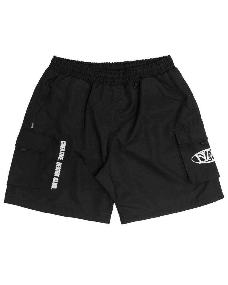 Bermuda Cargo Fire Rip Stop Styling Lettering - Preto